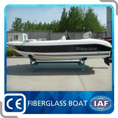 China Fishing Made In China Fiberglass Fishing Small Open Boat for sale