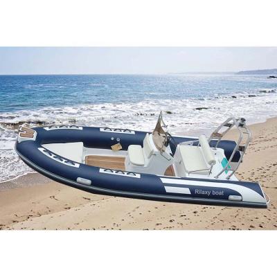 China PVC export quality products inflatable rib boat number of people8 for sale