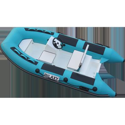 China Hot New Products Fiberglass RILAXY Mechanical Steering Rib Boat Creative Products for sale