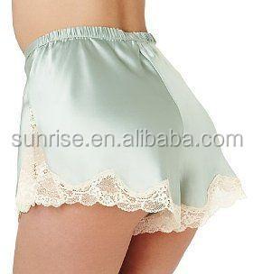 China Breathable Girl's Lace Silk Shorts for sale