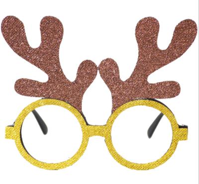 China Decoration Adult Children's Glasses Frame Party Decorations Christmas New Hot Selling Glasses for sale