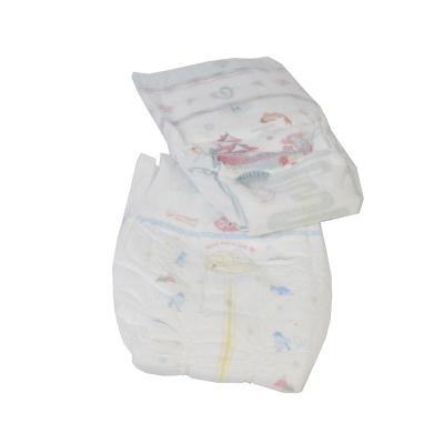 China Non Woven Fabric Guaranteed Top Quality Baby Diaper Wrapped And Dry Comfortable Baby Diaper for sale