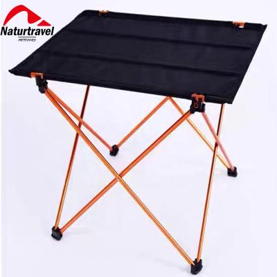 China Naturtravel Folding Picnic Table Modern Outdoor Portable Camping Desk Aluminum Table For Picnic Hiking Beach Camping Table Small Size for sale