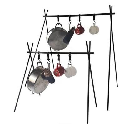 China Modern Outdoor Naturtravel Camping Equipment Folding Aluminum Alloy Hanging Rack for sale