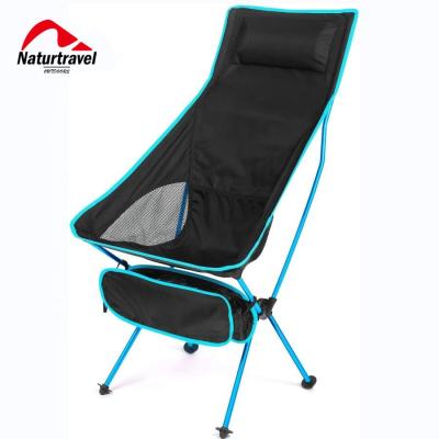 China Naturtravel Aluminum Alloy Camping Chairs Folding Chair Garden Chairs Modern Ultralight Large Foldable Foldable for sale