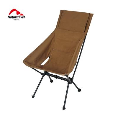 China Naturtravel Outdoor Portable Foldable Light Weight 7075 Modern High Quality Customized Moon Aluminum Camping Chair for sale