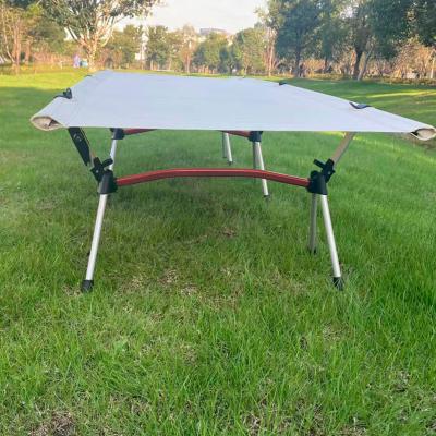 China Naturtravel Modern Outdoor Use Military Army Folding Camping Raising Aluminum Alloy Foldable Adjustable Camping Bed for sale