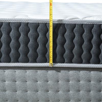 China Pocket Spring Rolled Up Pocket Spring Natural Latex Kind Size Hotel Mattress for sale