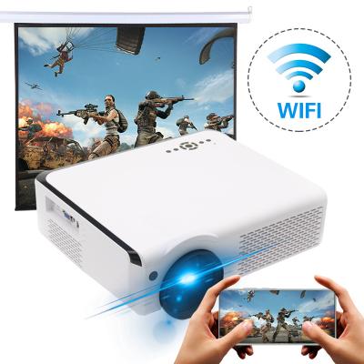 China Hot Selling LCD Home Theater 1080p Smart TV ODM 11000 OEM Top Amazon Internet Ready Native Projectors Full HD 4K LCD Portable Projector Portable Projector for sale