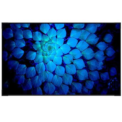 China 80 100 120 Inch Short Throw Ambient Light Rejection Wall Mounted Pet Crystal Projector Screen Ust Alr Fixed Frame Projector Screen for sale