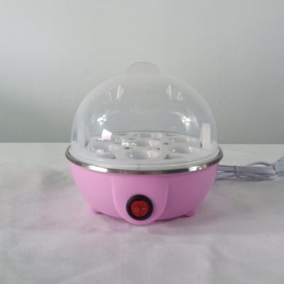 China Car Mini Egg Cooker Steamer Electric Portable Egg Boiler with 7 Egg Capacity (Pink) for sale