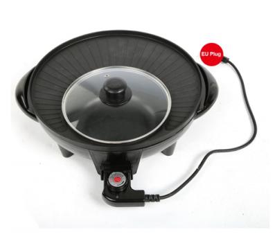 China High Quality Indoor Home Use Non Stick Non Stick Coating Electric Grill With Adjustable Temperature for sale