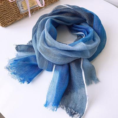 China Spring pure canvas dual-use dual-use spring pure canvas dual-use summer business casual wear trend all-match trend new decoration men's canvas scarf for sale