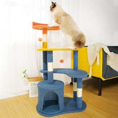 China High Quality Viable Atopy Cardonpaper Cat Tree Wall Dropshipping Cat Tree With Protection for sale