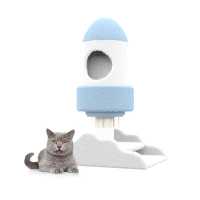 China Atopy New Design Sustainable Cat Tree Star Cat Scratching Tree Post for sale