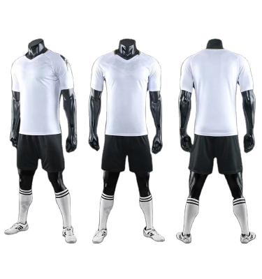 China Quick Dry Customized White Soccer Equipment Shirt Football Training Singlet for sale