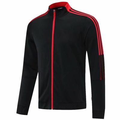 China New Fashion Comfortable Wholesale New Fashion Suits Football Soccer Tracksuit Winter Jacket Club Red Jacket for sale