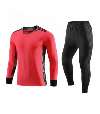 China Soccer Sportswear Quick Dry Training Team Jersey Football Goalkeeper Wear for sale