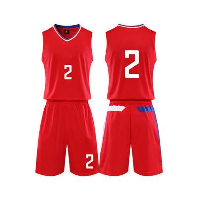 China Wholesale Custom Antibacterial Basketball Uniform Make Design Basketball Jersey Uniform for sale