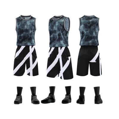 China Wholesale New Design Antibacterial White Team Basketball Jerseys For Printing Your Own Basketball Uniform for sale