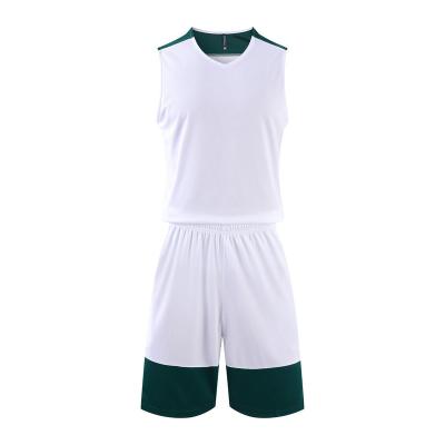 China Factory Price Antibacterial 100% Polyester Sublimation Logo Customize Blank Basketball Jerseys Quick Dry for sale