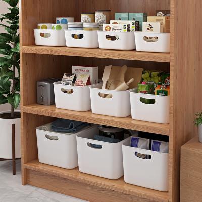 China Modern and simple viable plastic thickened storage box of household sundries for sale