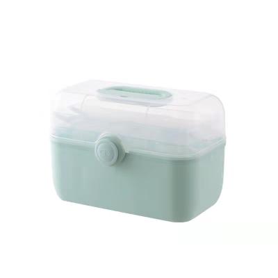 China Sustainable Multilayer Large Capacity Household First Aid Medicine Box for sale