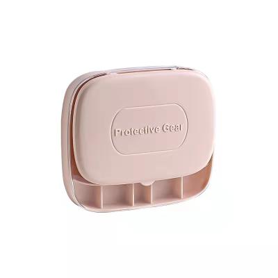 China Sustainable Fashion Travel Medicine Hot-selling Large Capacity Mini Portable Compartment Sealed Storage Box for sale