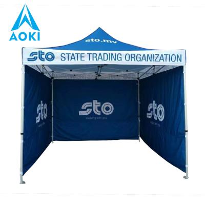 China Event heavy duty 40x40mm, 50*50mm hexagon frame, outdoor aluminum canopy folding tent, 3x3 pop up tent for sale for sale