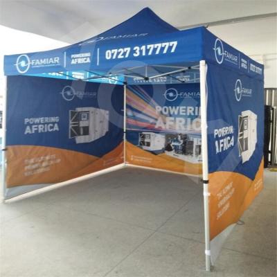 China Event 40x40mm, 50*50mm Tent Hex Frame Heavy Duty Tent For Event Trade Show Promotional Branded Gazebo 3X3 for sale