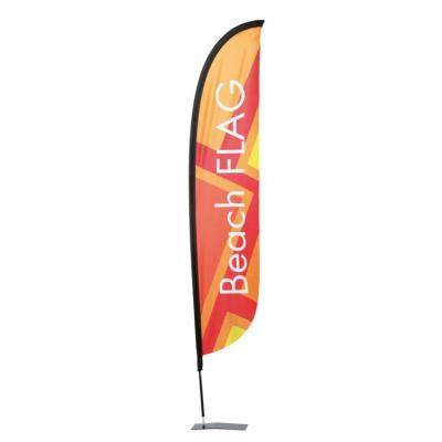 China FLY 3m/10ft Outdoor Advertising Beach Flag, Feather Flag, Advertising Flags for sale