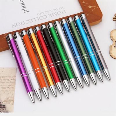 China Business promotion gift normal pen, promotion gel pen, metal pen with custom laser logo for sale