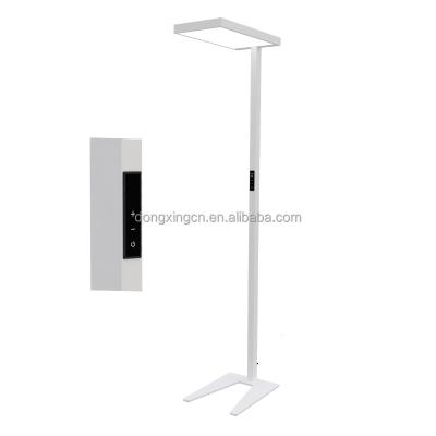 China Floor Standing Lamp Shade Office/Work/Living Room Reading Adjustable Eye Protection 3000-5000K LED Light Position Floor Lamp for sale