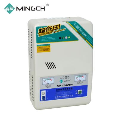 China To stabilize wall mounted type 3KVA newest automatic input voltage regulator MINGCH / stabilizer for sale