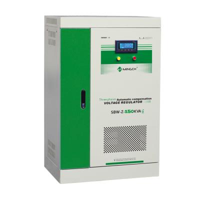 China To stabilize the input voltage automatically MINGCH three phase voltage stabilizer for 30k-500k water pump for sale