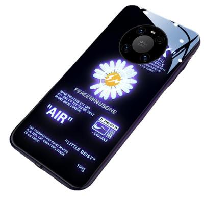 China Luminous shockproof phone case is suitable for Huawei mate40/mate40pro for sale