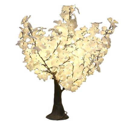 China Romantic Outdoor Makers Customized LED Luminous Artificial Maple Tree for sale