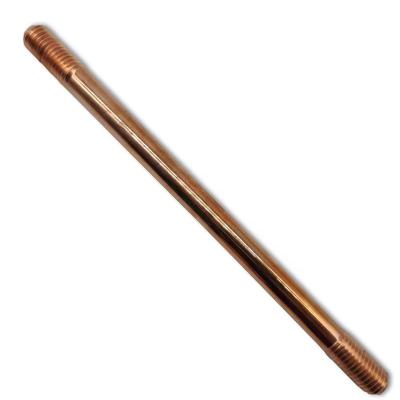 Chine JD-DT008 Copper Clad Ground Rod steel twisted earth discharge rods and accessories tip à vendre