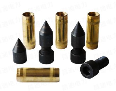 China Earth Ground Rod Accessories Coupler for Connecting Each Copper Clad Steel Earth Rod for sale