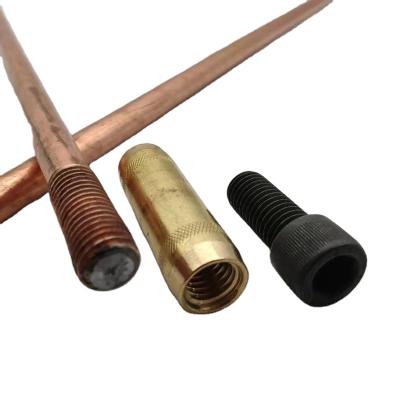 China underground Copper Clad Ground Rod listed bundle 10pcs Copper Clad Steel Ground Rod for sale