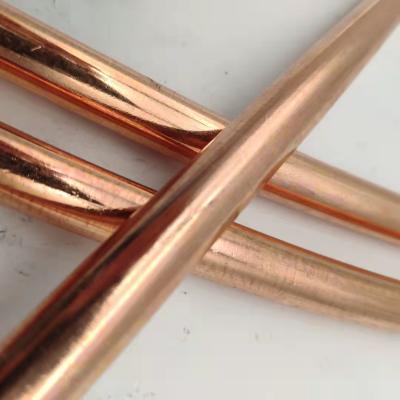 China BS standard solid Copper Bonded Rod threaded copperbonded copper bond electrode rods for sale