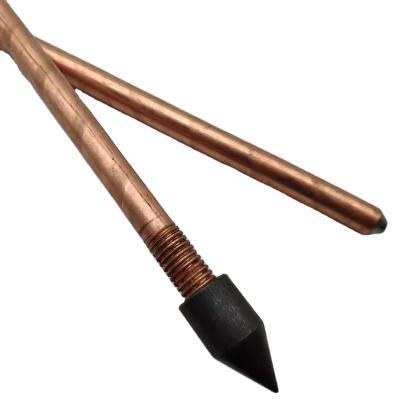 China Hot Sell Telescopic Ground Rod /Copper Bonded Clad Steel Earth Rod zu verkaufen