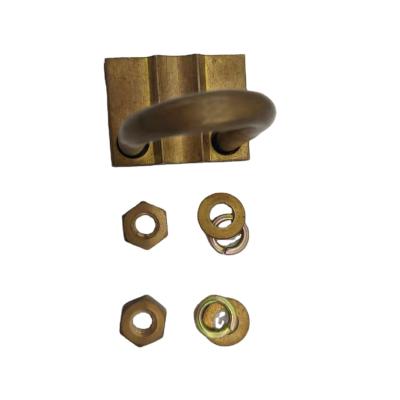 China Earthing Connection Wire  Rod Clamp U Bolt Clamp Clip Metal for sale