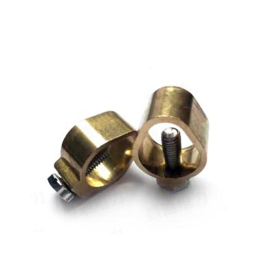 China copper grounding earth rod clamp underground Customizable clamp wire price for sale