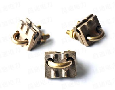 Cina JD-XJ003 ground Earth Rod Clamp Customizable underground rod  cable clamp in vendita