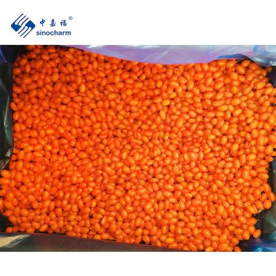 China Sinocharm FROZEN BRC A Approved Frozen Sea Buckthorn Berries IQF Frozen Sea Buckthorn for sale