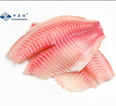 China Low Fat Fish Chian Frozen Seafood Fillet IQF Tilapia Niloticus Tilapia Fillet for sale