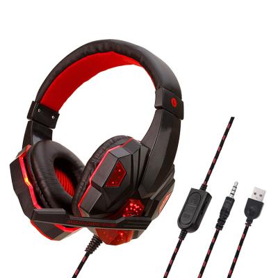 China Bestselling Headphone Headset Over-Ear Gamer Stereo Headphones Wired PS4 Gaming Headset With Microphone For High End Gamer for sale