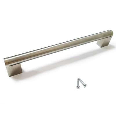 China Modern Furniture Hardware Handle Stainless Steel Wood Material Door Handle For Doors for sale