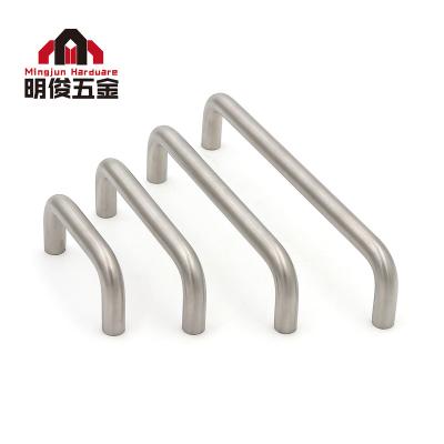 China Modern U Shape Stainless Steel Sideboard Door Handle Cabinet Drawer Pull Handles for sale